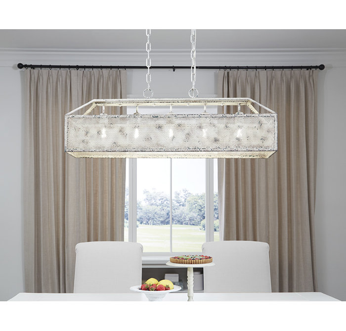 Gracie Oaks Miamisburg 5 Light Kitchen Island Rectangle Pendant Wayfair